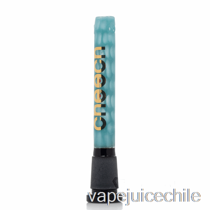 Vape Chile Cheech Glass 4 Pulgadas De Tallo Inferior En Forma De Panal Azul Claro